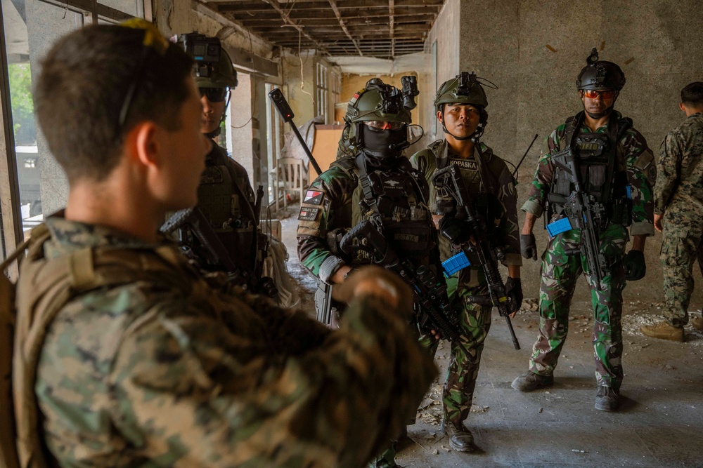 CARAT Indonesia 2025 conducts force protection field training in Surabaya