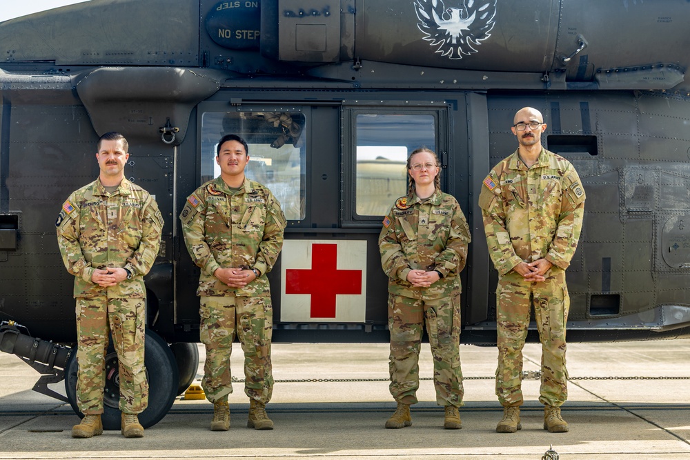 Fort Bragg All American DUSTOFF performs first in-flight prehospital blood transfusion