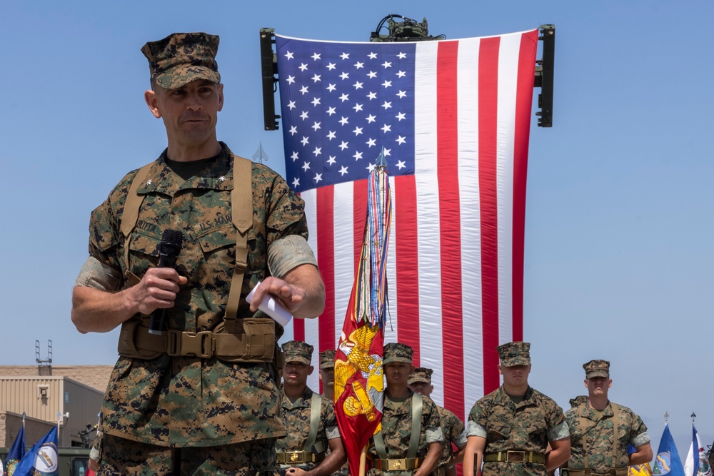 MWSS-373 Change of Command