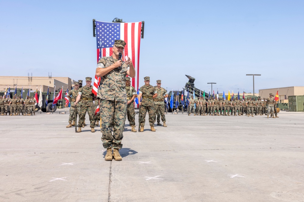 MWSS-373 Change of Command
