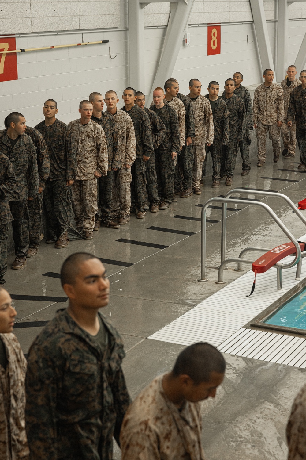 Alpha Company Swim Qualification