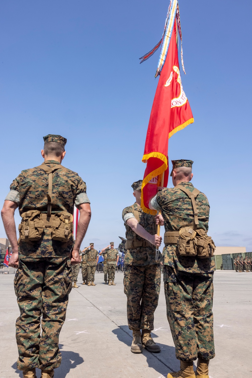 MWSS-373 Change of Command