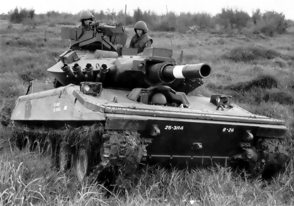 American Forces with Tank