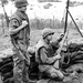 Soldiers with Rifle in East Asia