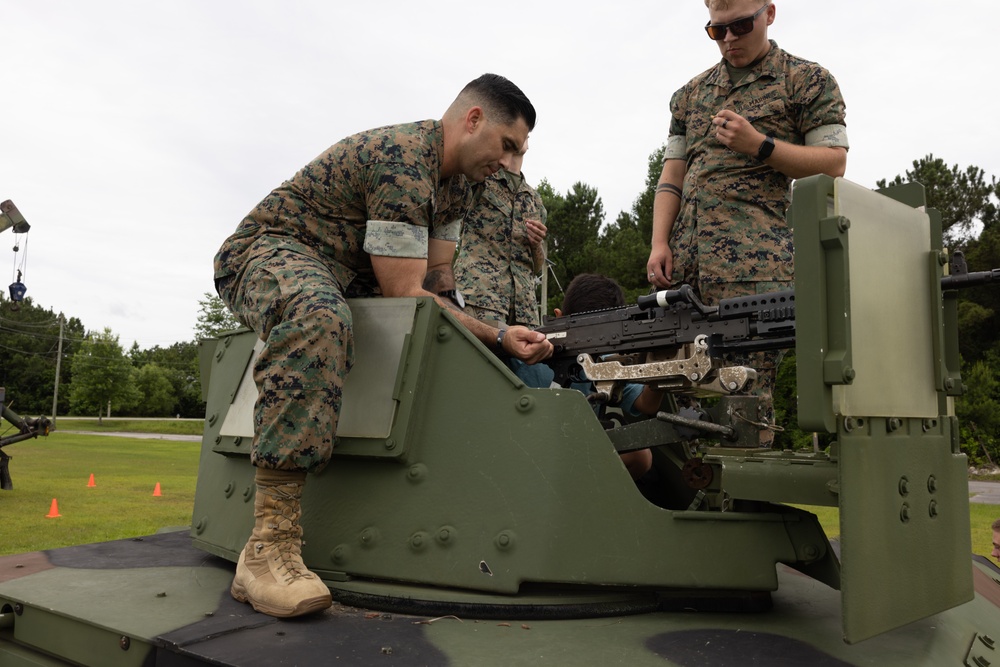 Marine Corps Combat Service Support Schools hosts Bring Your Child to Work Day