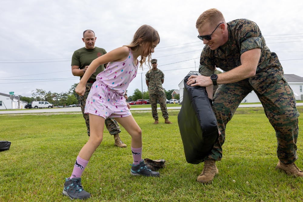 Marine Corps Combat Service Support Schools hosts Bring Your Child to Work Day