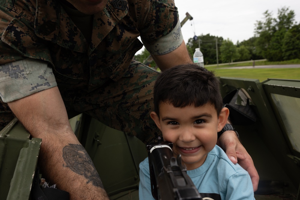 Marine Corps Combat Service Support Schools hosts Bring Your Child to Work Day