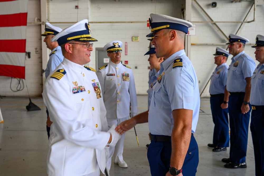 Coast Guard Air Station Miami holds change of command ceremony