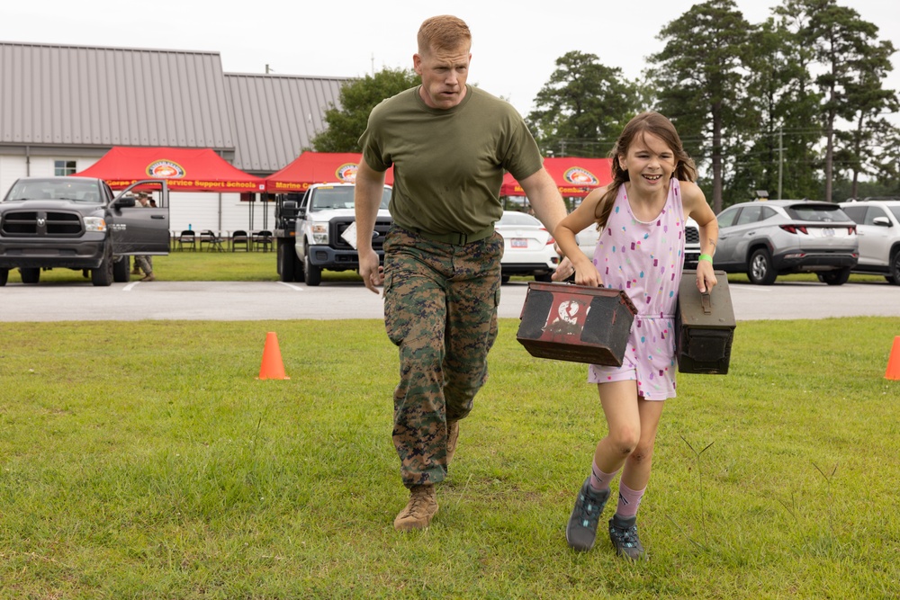 Marine Corps Combat Service Support Schools hosts Bring Your Child to Work Day