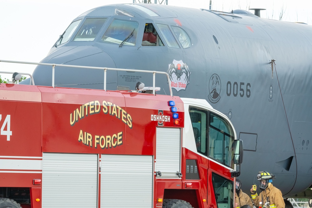 Most run from danger, few run toward it: Minot AFB Fire Department executes drill