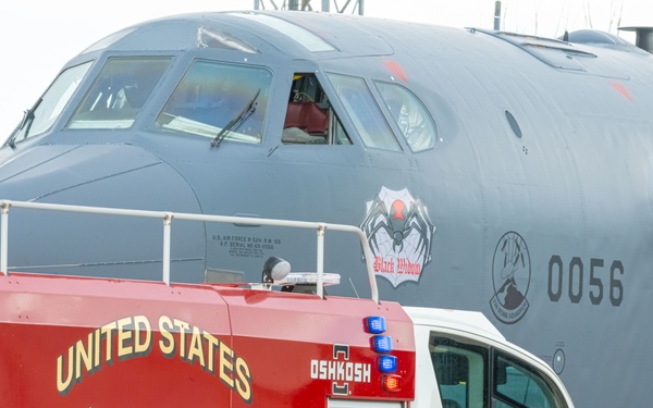 Most run from danger, few run toward it: Minot AFB Fire Department executes drill