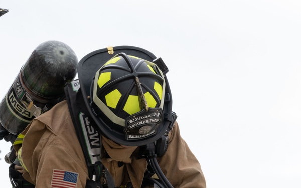Most run from danger, few run toward it: Minot AFB Fire Department executes drill