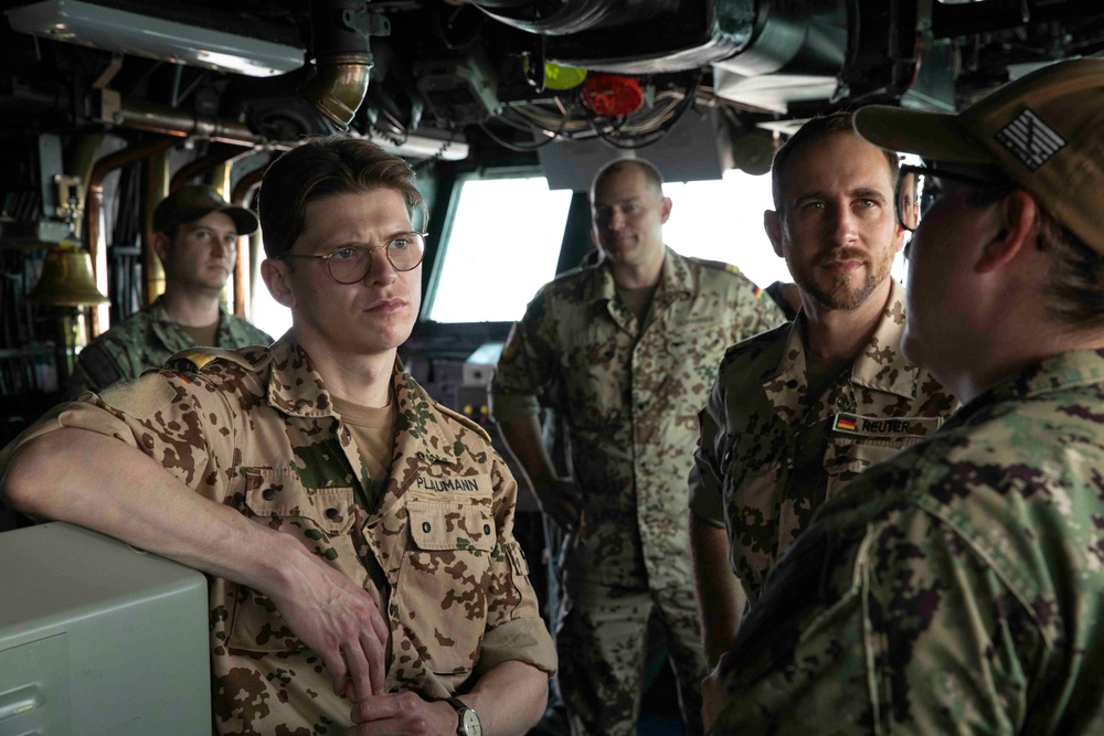 USS Kearsarge Gives Tour Of Ship To Foreign Sailors