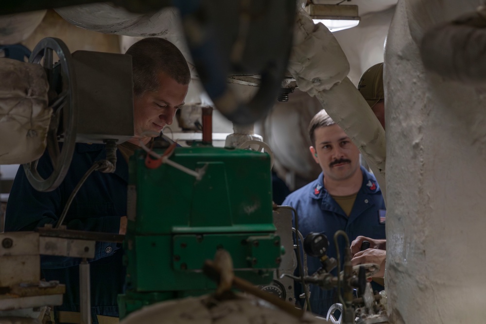 Kearsarge Conducts LOA Checks