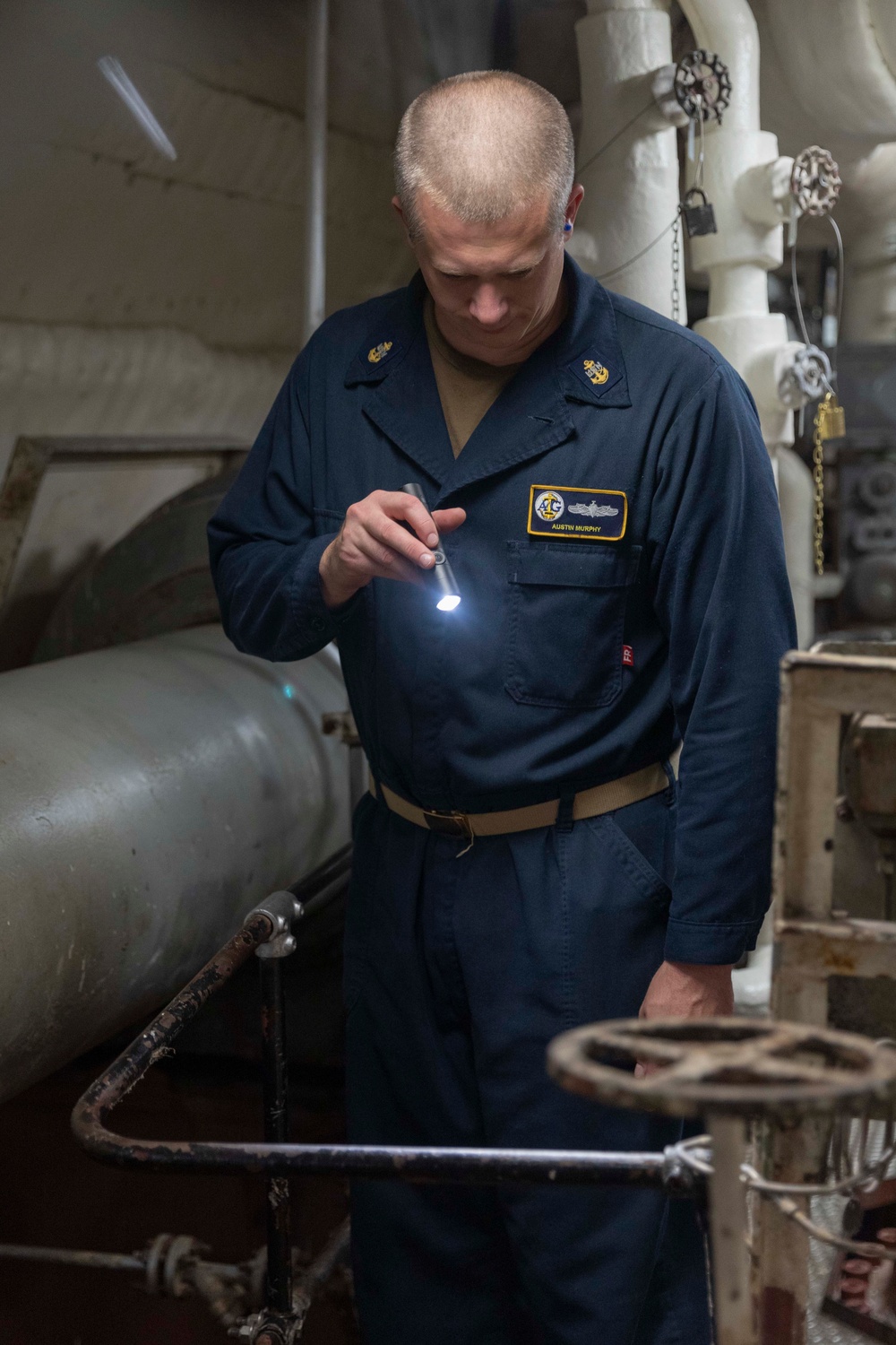 Kearsarge Conducts LOA Checks