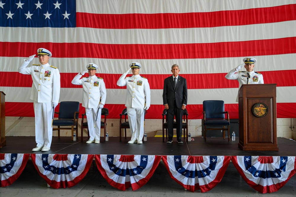 Coast Guard Air Station Miami holds change of command ceremony