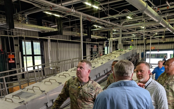 LTG Mohan visits Holston, Radford ammunition plants