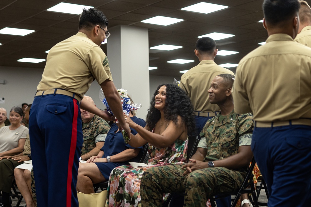 1st Battalion, 10th Marine Regiment, 2d Marine Division Change of Command