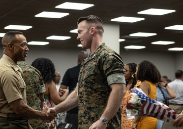 1st Battalion, 10th Marine Regiment, 2d Marine Division Change of Command