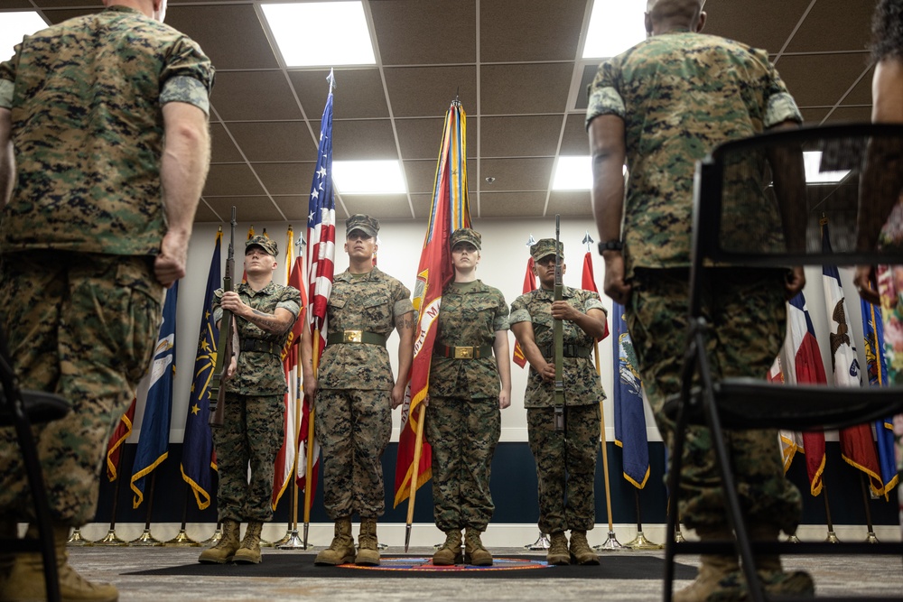 1st Battalion, 10th Marine Regiment, 2d Marine Division Change of Command