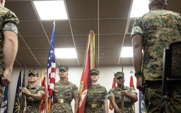1st Battalion, 10th Marine Regiment, 2d Marine Division Change of Command