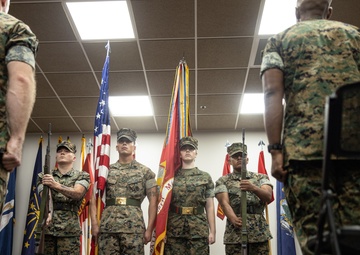 1st Battalion, 10th Marine Regiment, 2d Marine Division Change of Command