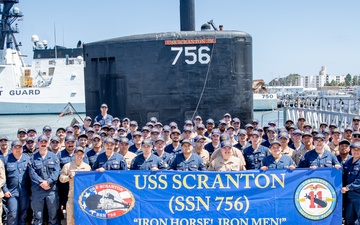 USS Scranton Command Group Photo