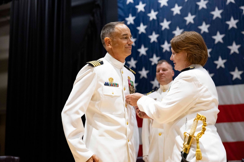 NMCB 133 Conducts a Change of Command