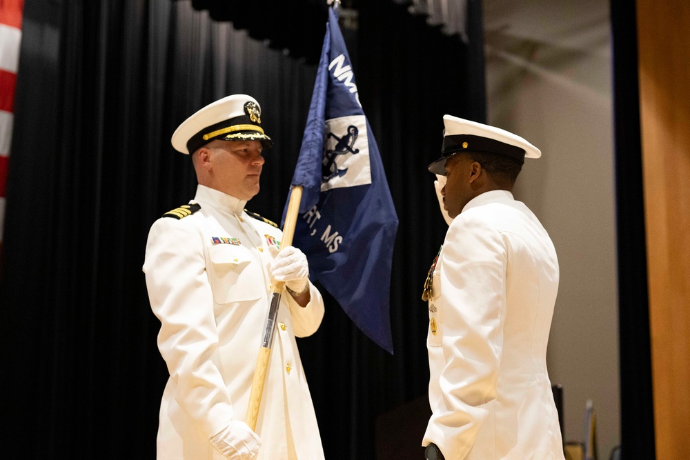 NMCB 133 Conducts a Change of Command