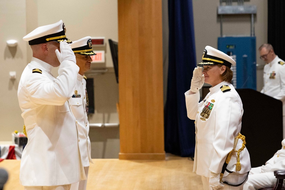 NMCB 133 Conducts a Change of Command