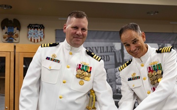 NMCB 133 Conducts a Change of Command