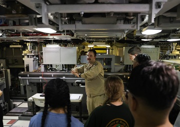 NUPOC Applicants Tour USS Oregon