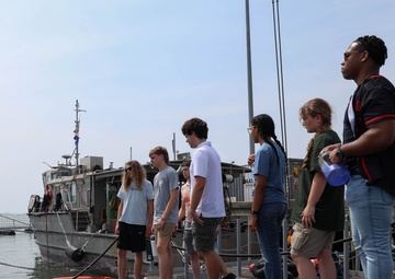 NUPOC Applicants Tour USS Oregon
