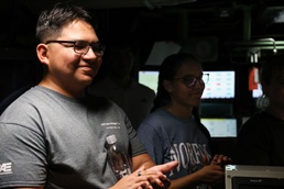 NUPOC Applicants Tour USS Oregon