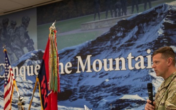 Headquarters Support Company, 10th Mountain Division (LI), Change of Command Ceremony