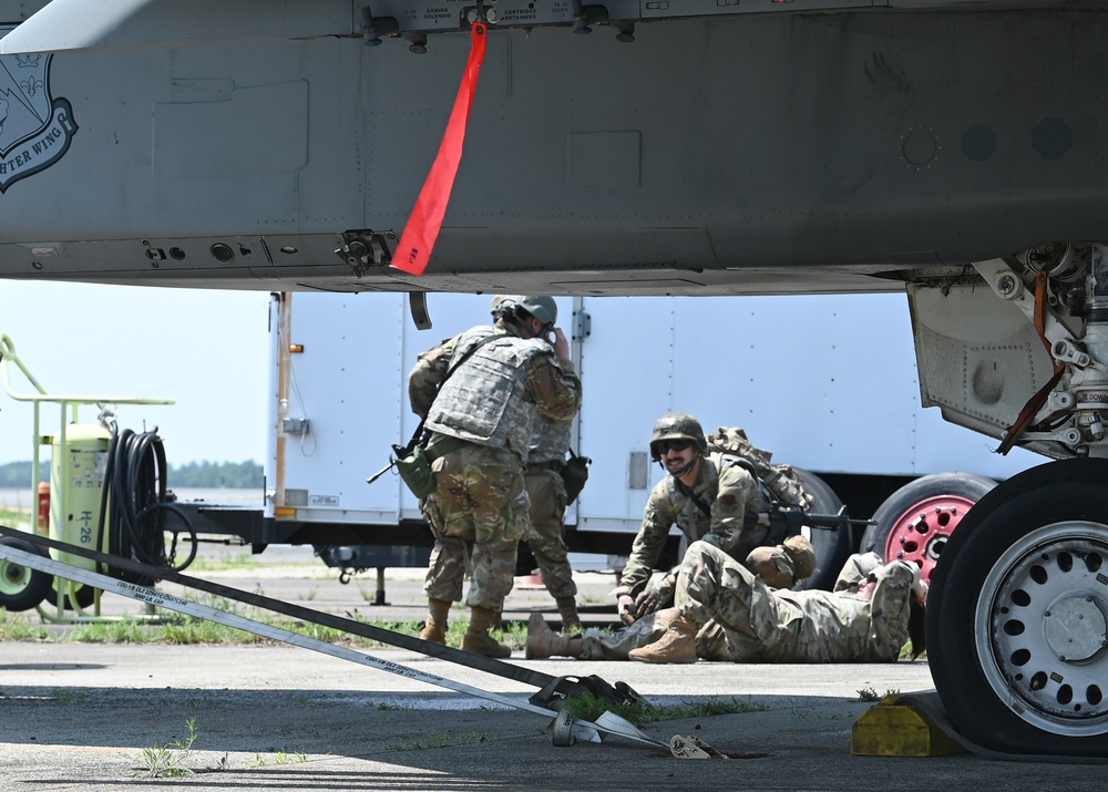 104th Fighter Wing goes above and beyond with TCCC training