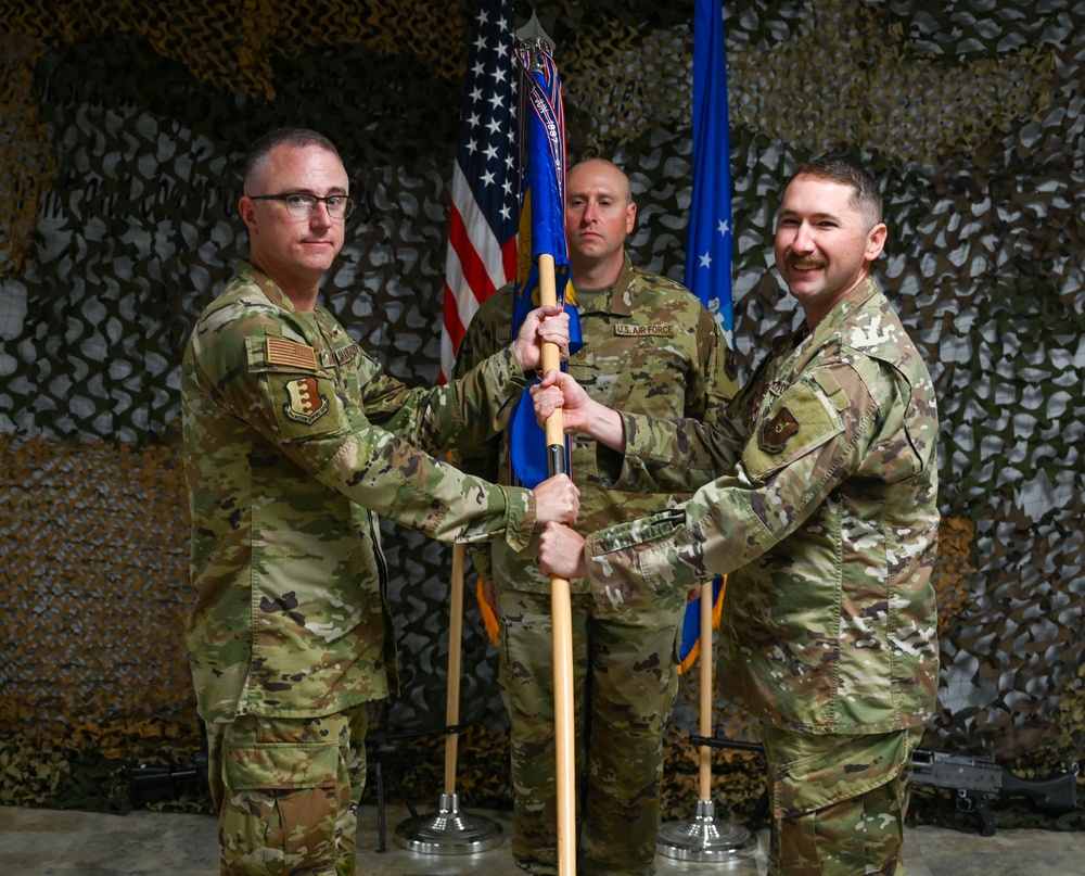 28th Security Forces Squadron Change of Command