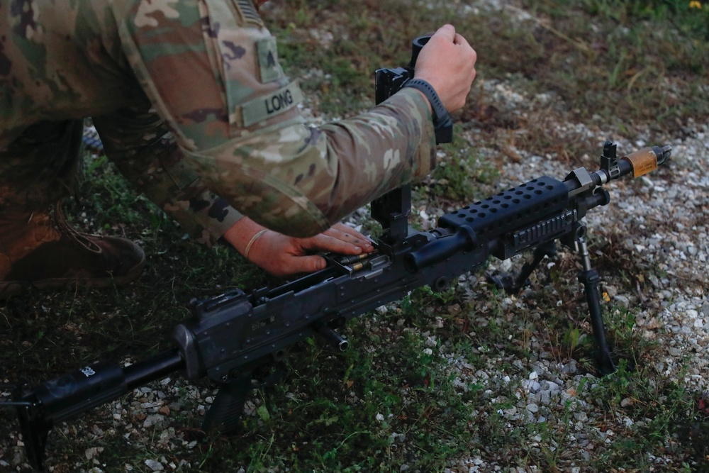 National Guardsmen Conduct Wet-gap Crossing