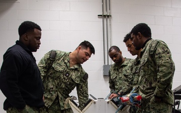 Ronald Reagan Sailors Conduct Weapons Training
