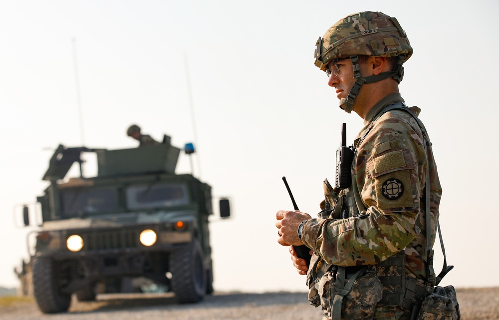 National Guardsmen Conduct Wet-gap Crossing