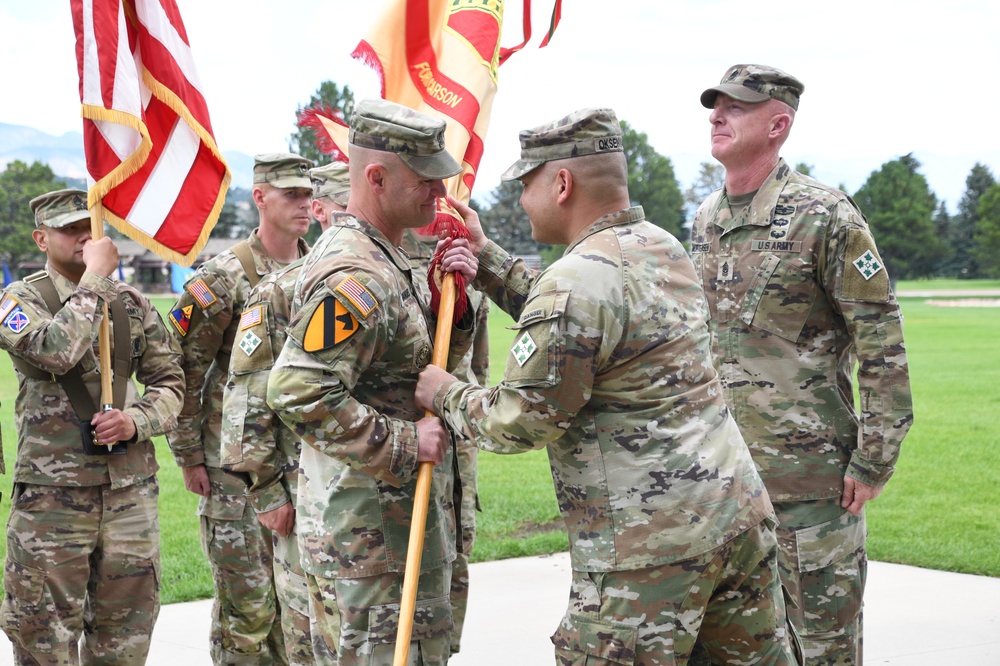 U.S. Army Garrison Fort Carson Change of Responsibility Ceremony