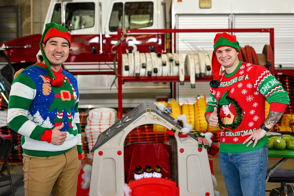 Firehouse Holiday Party at Laughlin AFB