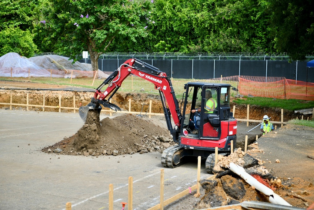 Military Construction Continues at Fort Buchanan
