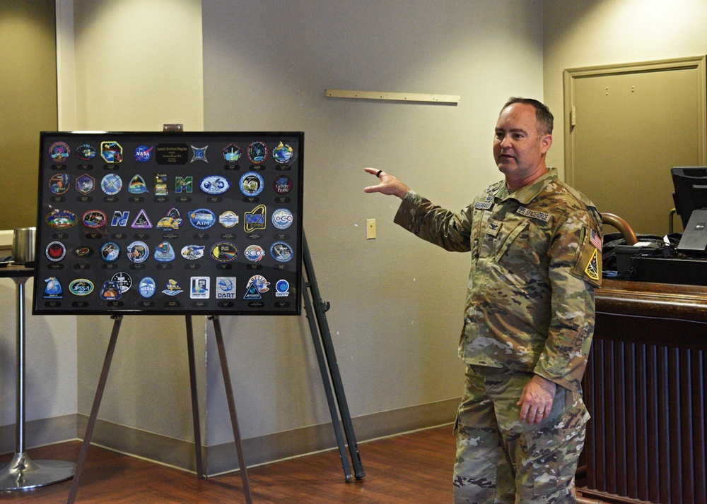Vandenberg SFB and NASA Collaborate on Historic Patching Cermony