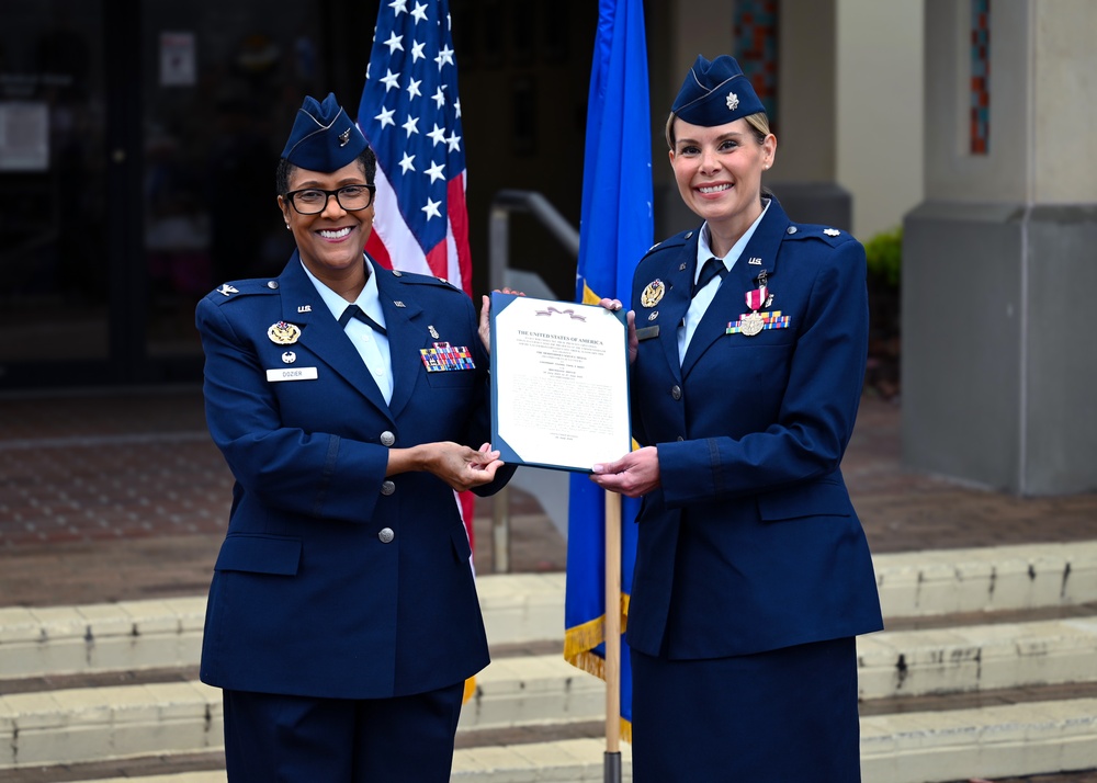 30th Healthcare Operation Squadron Change of Command