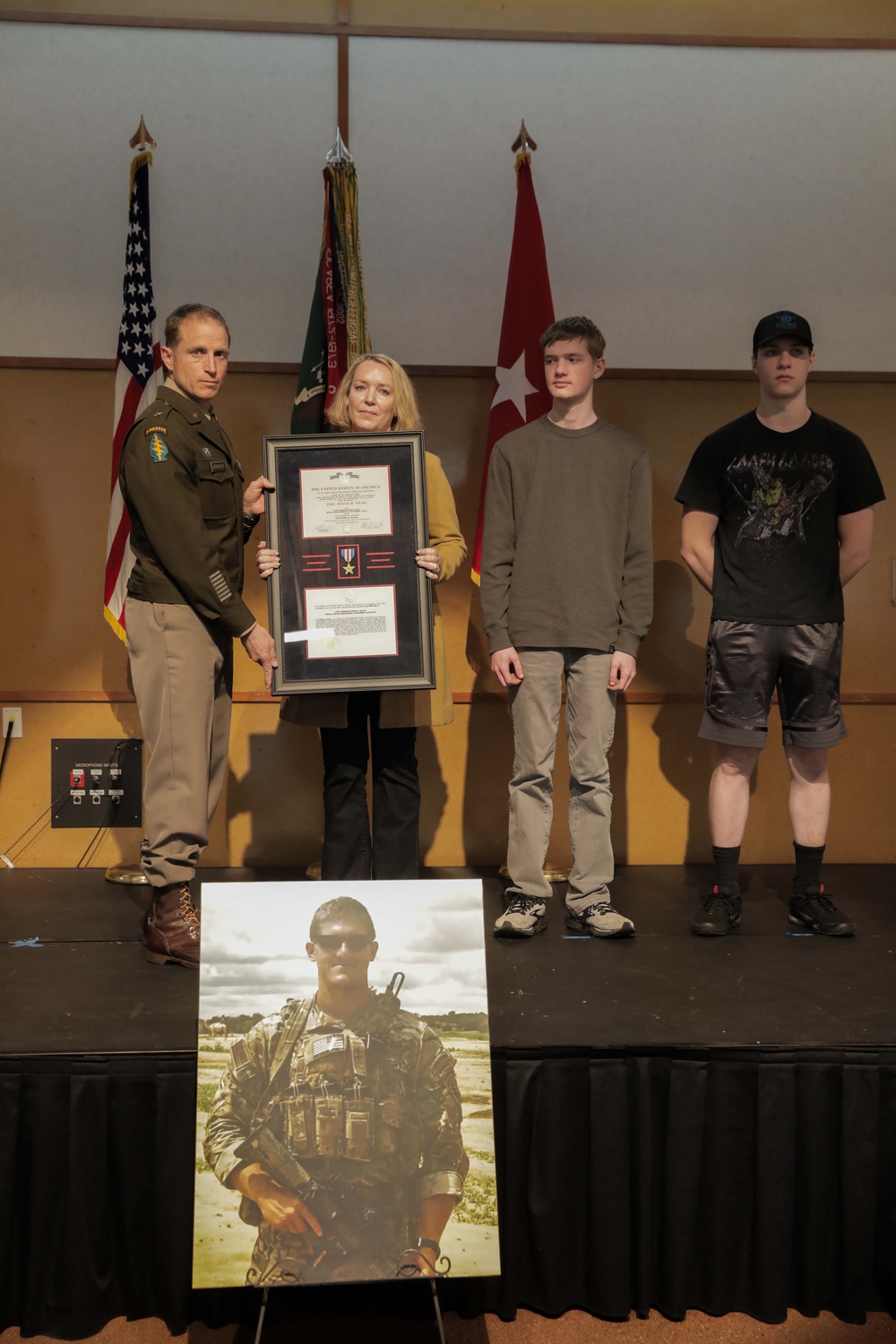 Staff Sgt. Bryan Black Posthumously Awarded the Silver Star