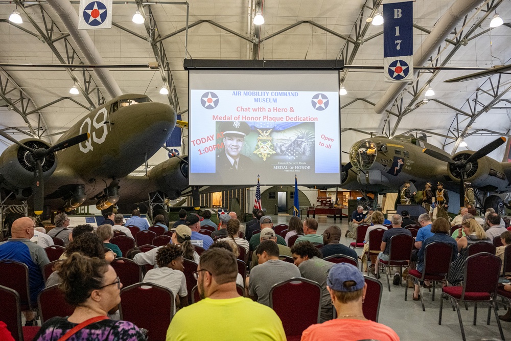 MOH recipient Paris Davis inducted to AMC Museum Hall of Heroes