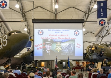 MOH recipient Paris Davis inducted to AMC Museum Hall of Heroes