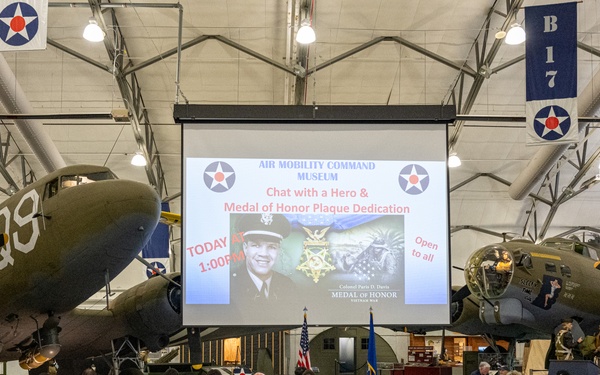 MOH recipient Paris Davis inducted to AMC Museum Hall of Heroes