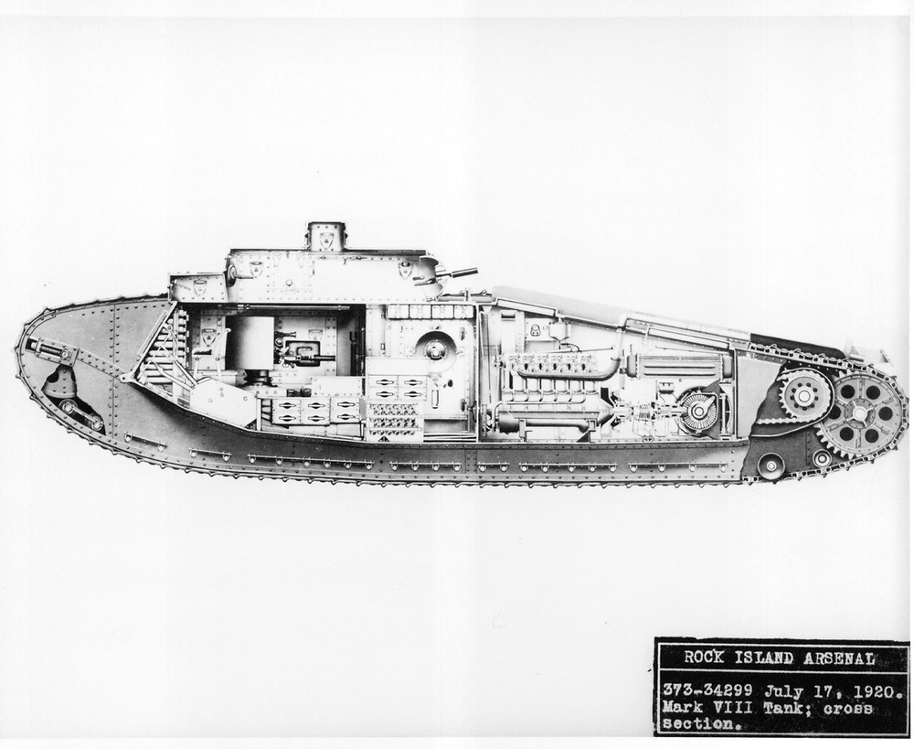 Cross Section of Mark VIII Tank